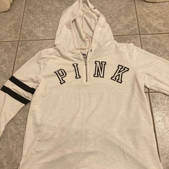 PINK black & white hoodie tee with pants - Picture 4 of 7